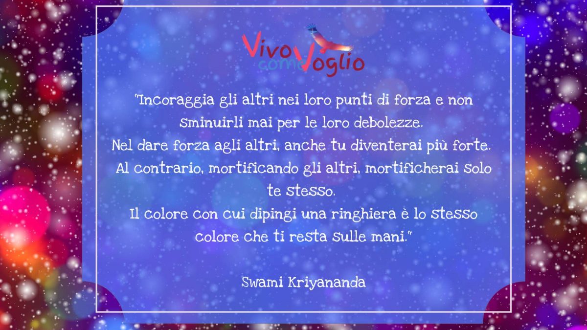 ti ringrazio perchè