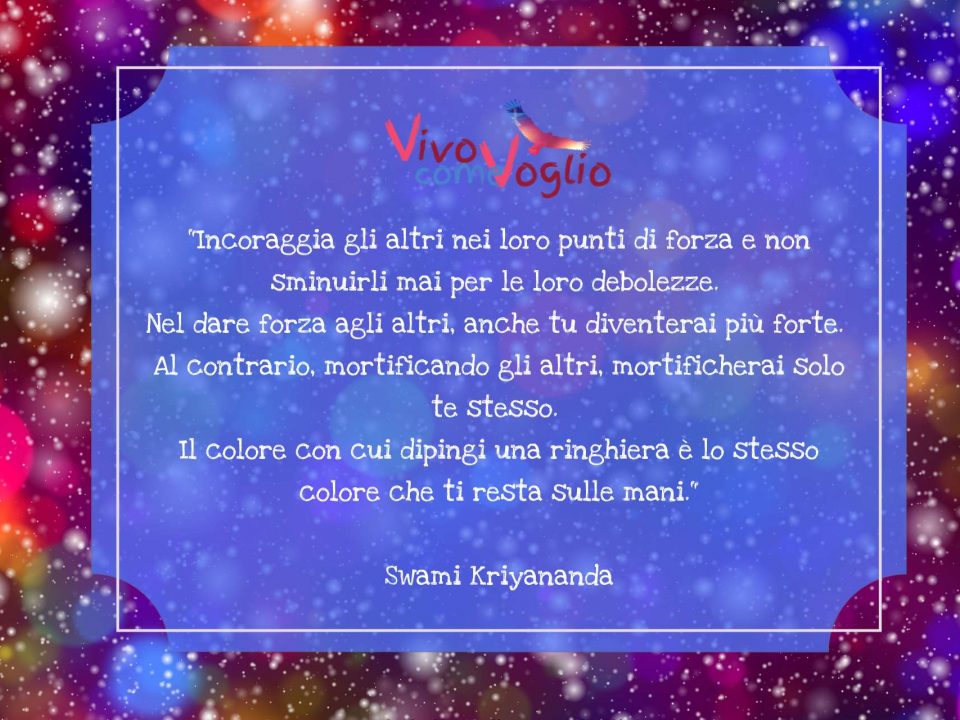 ti ringrazio perchè