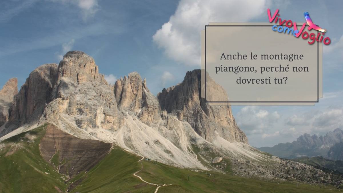 le montagne piangono