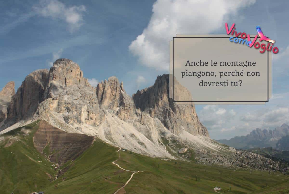 le montagne piangono