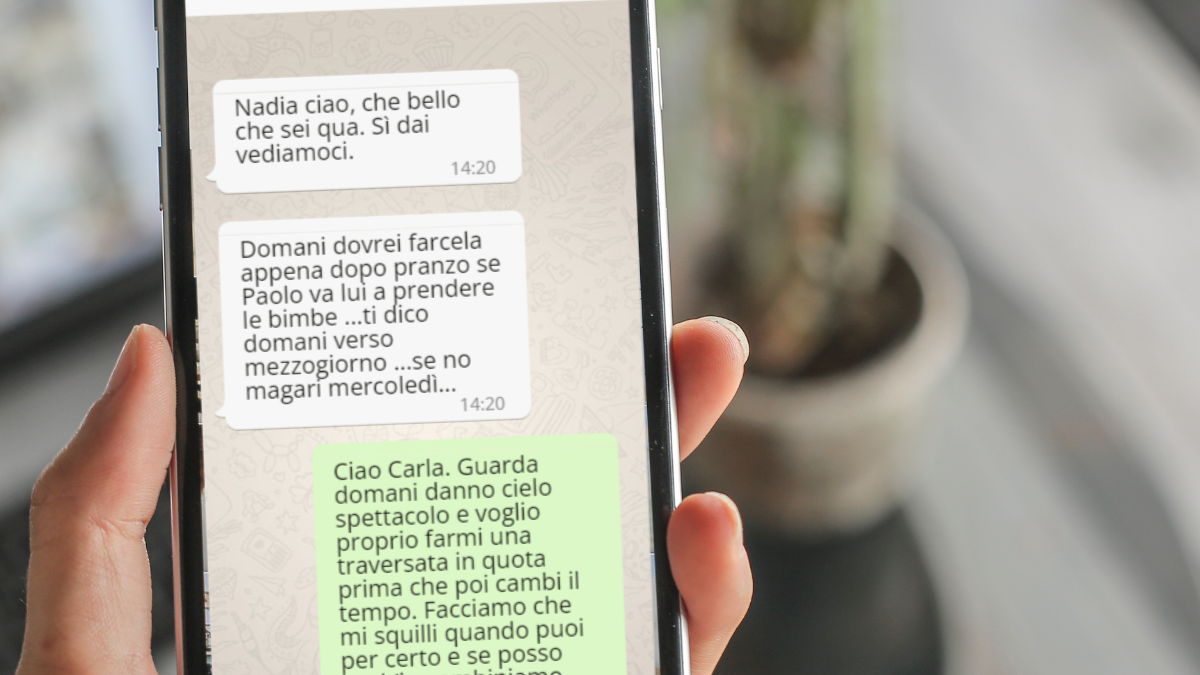 Disponibile non a disposizione