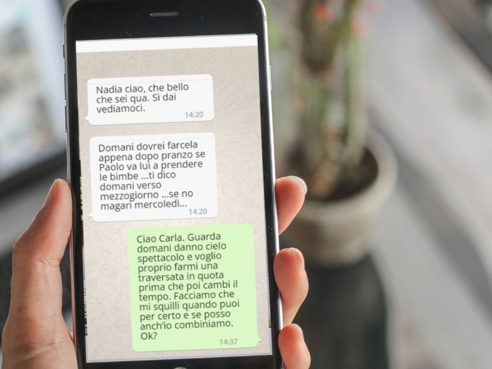 Disponibile non a disposizione
