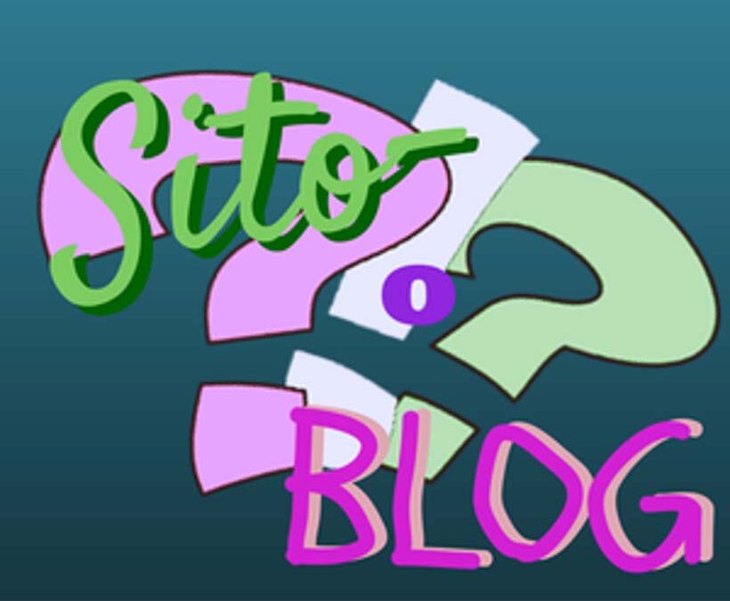 Che differenza c'è tra un blog e un sito web