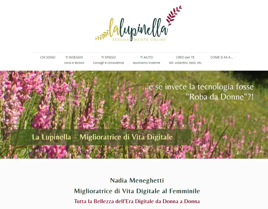 la lupinella serenamente onlina