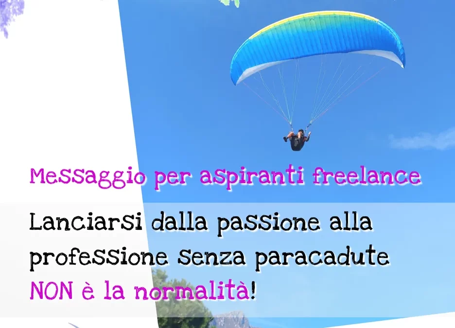 Da dipendente a freelance: lanciati sì, ma con il paracadute