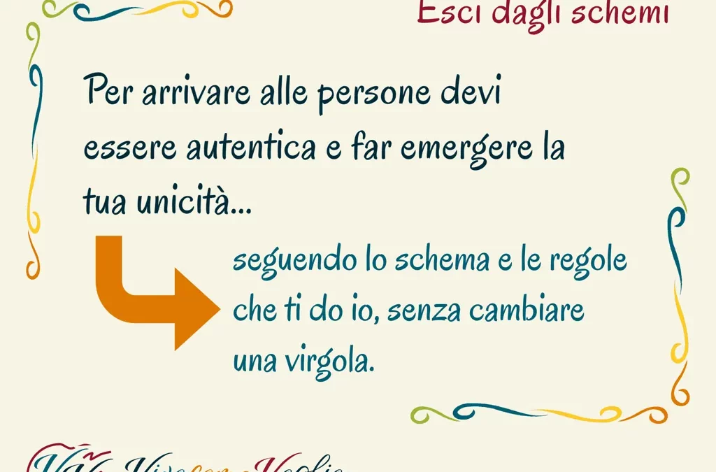 Arrivare ai tuoi clienti senza stare negli schemi