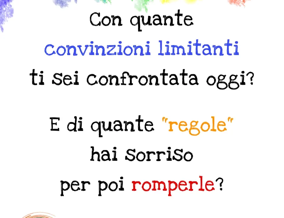 Regole e convinzioni limitanti