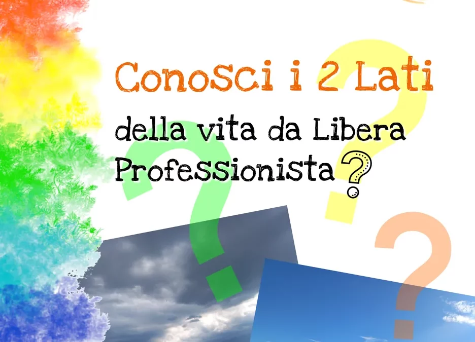I due lati della vita da libera professionista