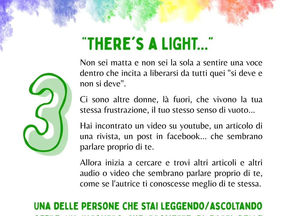 Fase 3 - There's a light