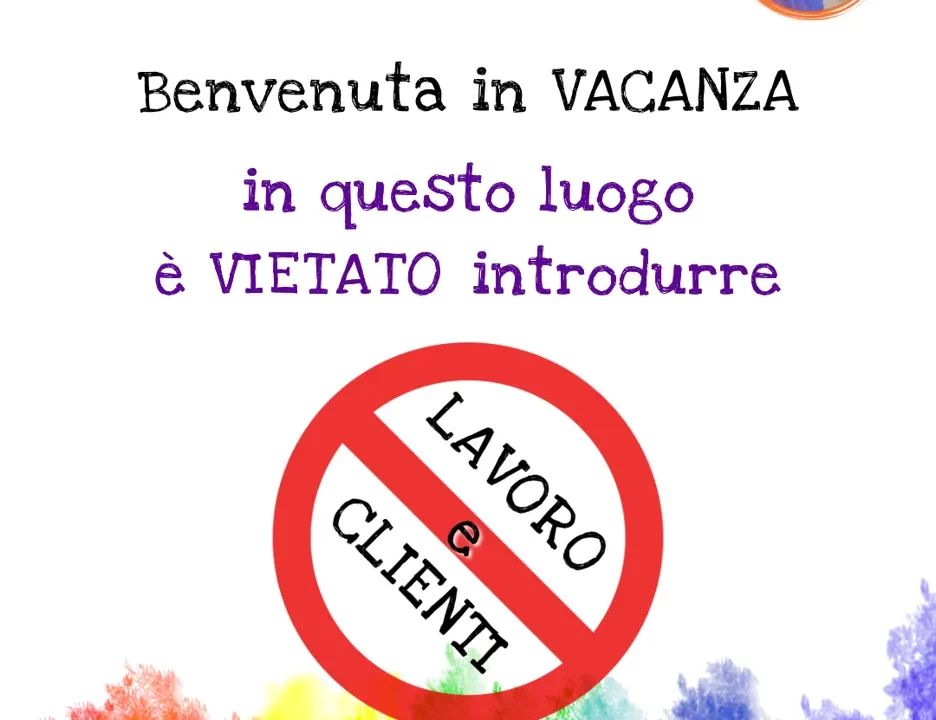 freelance in vacanza