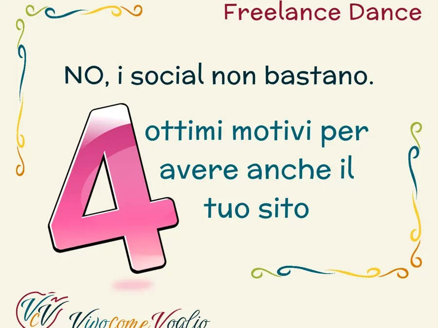 Social media e sito web