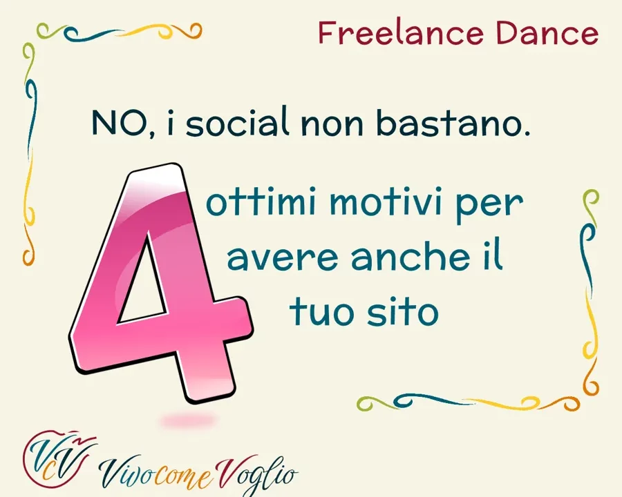 Social media e sito web