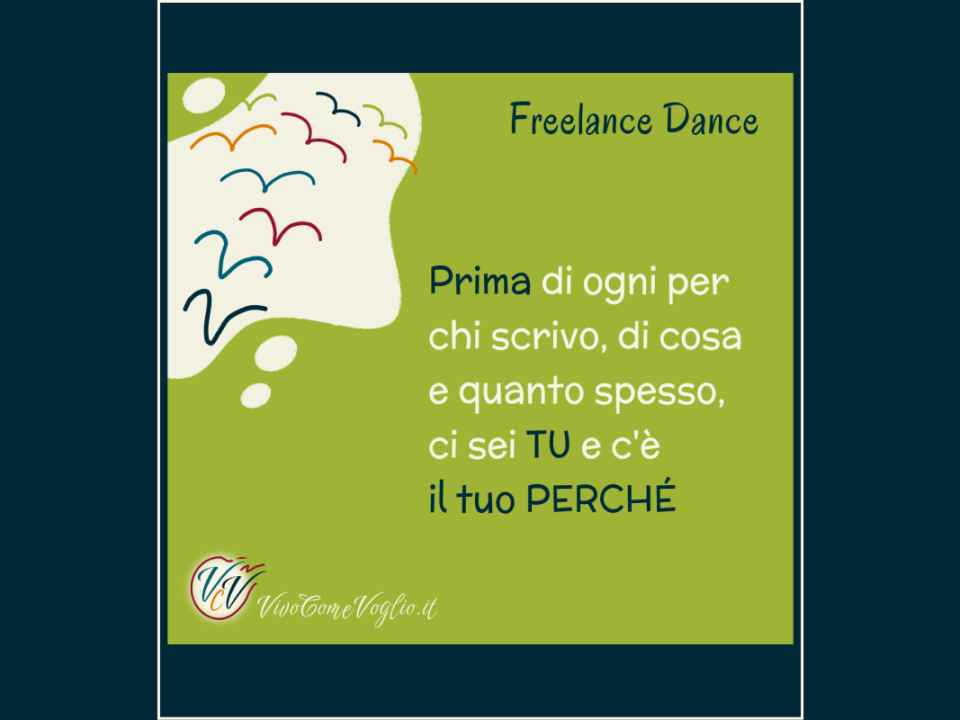 Per chi scrivi, di cosa scrivi, quando e quanto pubblicare… tutto importante, ma viene dopo. Prima di tutto questo c’è il perché. Il tuo perché.