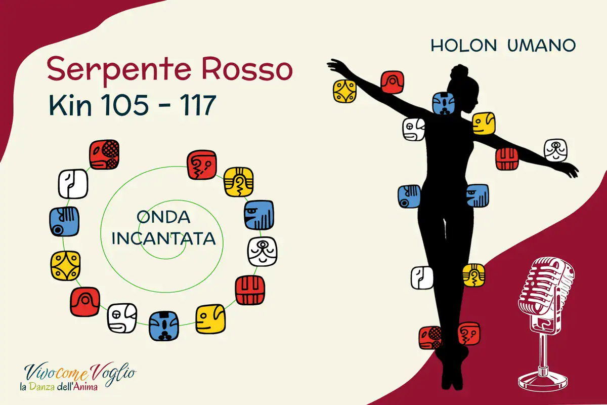 Tzolkin - Onda incantata Serpente Rosso